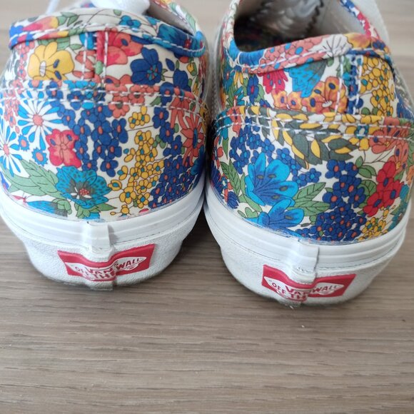 Vans floral sz 8.5 women - Picture 3 of 7